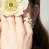 Elegant Adjustable Butterfly Zircon Ring For Women Chic Geometric Design Fashion 2024 Jewelry