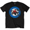 The Jam Unisex T-shirt: Target Logo (Zachte handinkten)