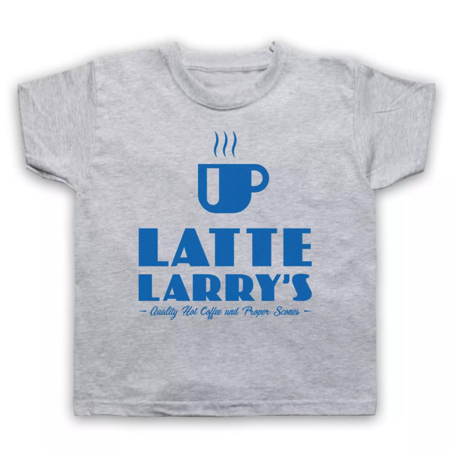 CURB YOUR ENTHUSIASM LATTE LARRY S COFFEE SCONE SPITE KIDS CHILDS T-shirt 110