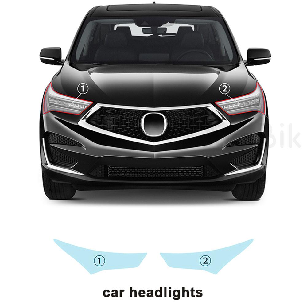 

Пленка PPF для передних фар автомобиля Acura RDX Прозрачная защитная пленка TPU Накладки на фары автомобиля Наклейка на автомобиль blackened