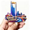 Saudi-Arabien Kühlschrankmagnete Aufkleber Tourismus Souvenir Kühlschrankmagnete Aufkleber Hausküche Dekoration