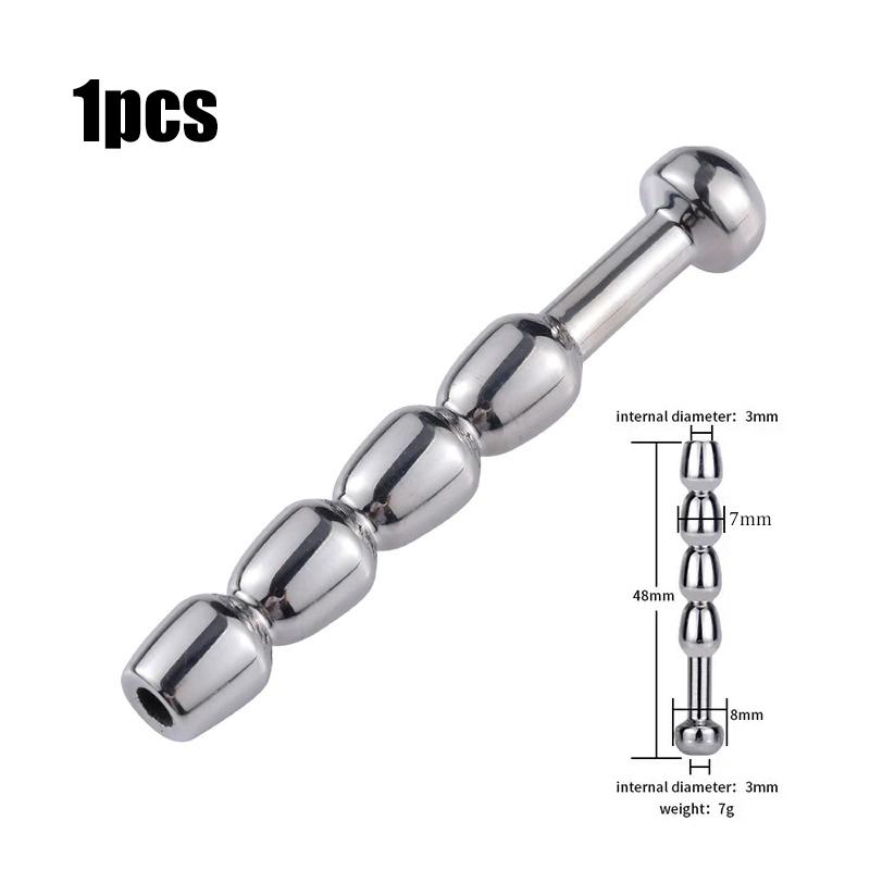 Uretrální dilatace Kovové katetry Anální kuličky Pro Pánskou Sexuální Hračku Anální Kolík 5/6/7/8/9/10/mm Stimulace Penisu Hůlka Koňské Oko