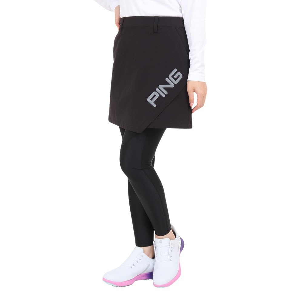 

Asymmetrical Skirt Stretch Cordura Golf SS [Ping Apparel] Women s Water-Repellent (All-Directional Material) / / 622-3234804 010_Black
