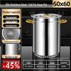 304 Stainless Steel Finned Energy-Saving Cooking Barrel