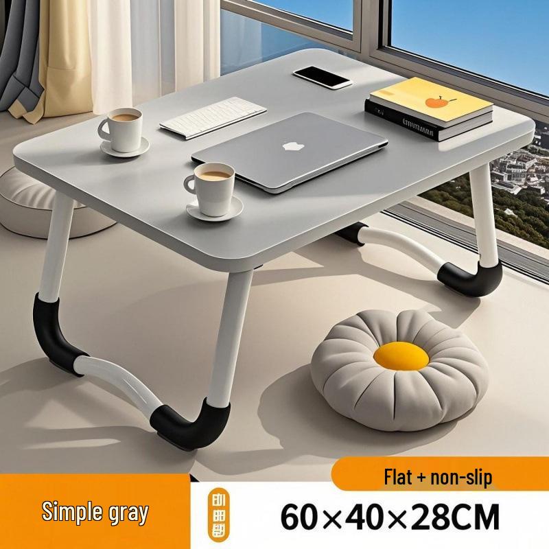 Foldable Bedside Desk Laptop Table: Student Dormitory Writing Desk & Small Table