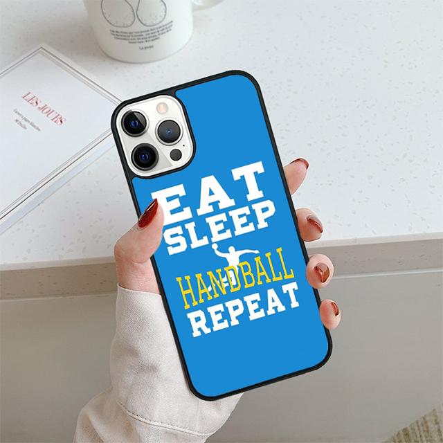 Handball Sport Phone Case For iPhone 17 Air 14 15 16 13 12 Cover For Apple 14 15 16 Pro Max 6S Plus Coque