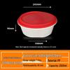 Handun Disposable Round Takeout Box with Lock Lid