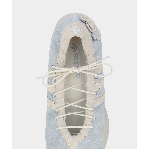 adidas Taekwondo Mei Comfortable Fitting Ballet Style Lightweight Sports Lifestyle Shoes Women Sneakers Crystal-Blue HP7104