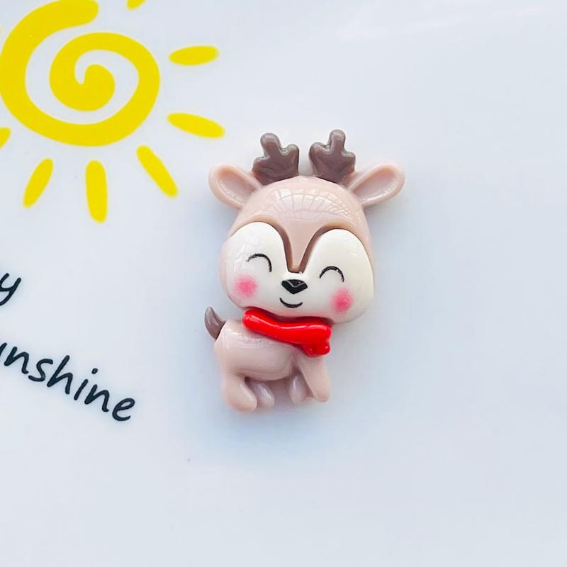 10 Stück Neue Mini Kawaii Weihnachts-Serie Harz Flache Rückseite Cabochons Scrapbook DIY Party Haarspangen Zubehör Dekorieren Basteln A76