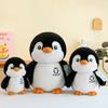 25/30/40Cm Soft Fat Penguin Plush Stuffed Toy Cute Black Penguin Fur Doll Toy Home Decoration Toy Children Birthday Gift