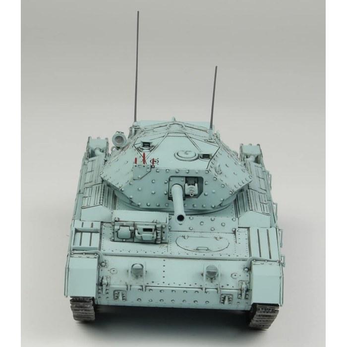 PLATZ Girls Und Panzer Final Chapter Mk.VI Cruiser Tank Crusader Mk.III Holy Gloriana Girls' Academy 1/35 Scale Plastic Model GP-75 Molded