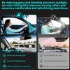 Windshield Tint Strip, 2 Pack Window Tint Car, 5% VLT Sun Shading Heat & UV Protection Windshield Solar Protection Film For Cars, Include 2 Squeegee,