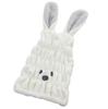 Turban Towel Cap FOR Drying Hair Microfiber TEDDY BEAR Universal (cream)