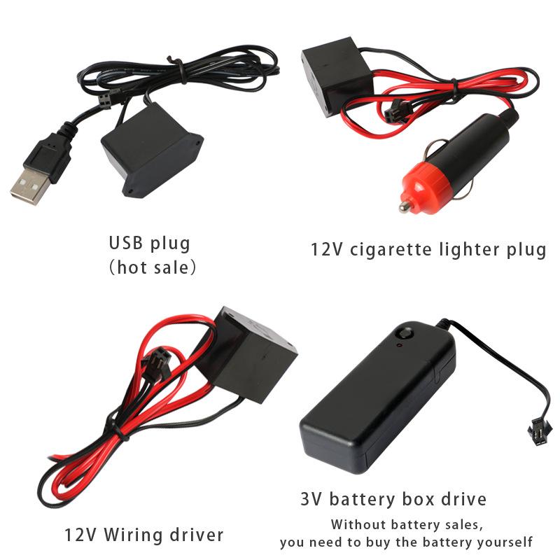 Cold Car Interior Ambient Light Strip - Rhythm Light, Universal Fit, No Installation Needed