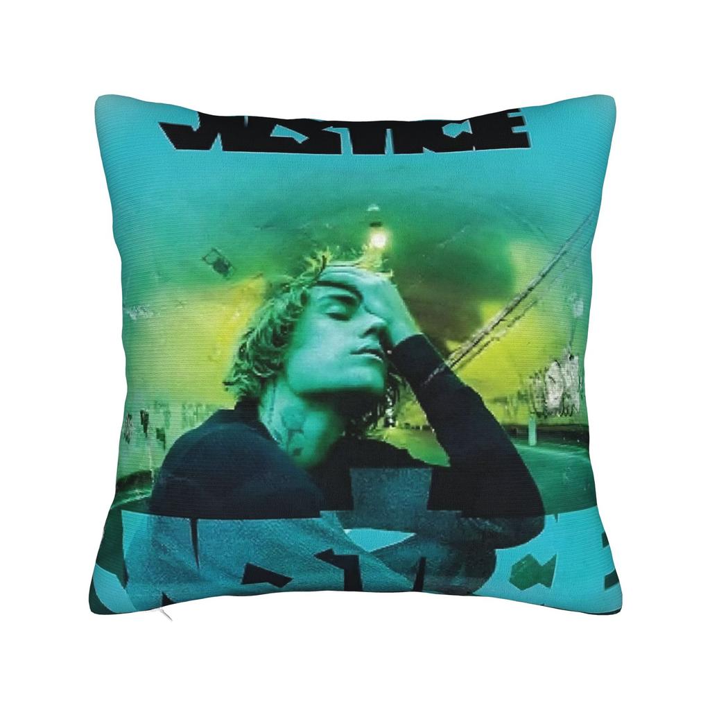 Bieber Tour Pillow Case Custom Pillow Cover For Living Room Sofa Vintage Pillowcases