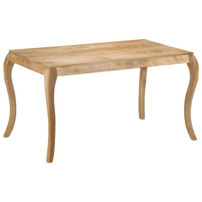 Maison Exclusive - Table de salle à manger 135x75x76 cm Bois de manguier massif