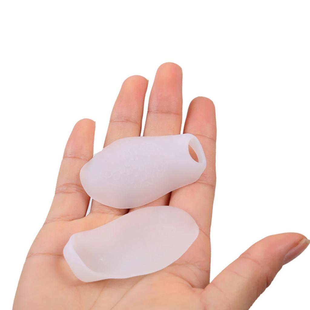 1 Paar Kleiner Zeh Strecker Separator Kleiner Zeh oder Hallux Valgus Korrektor Polster Schmerzlinderung für Männer und Frauen