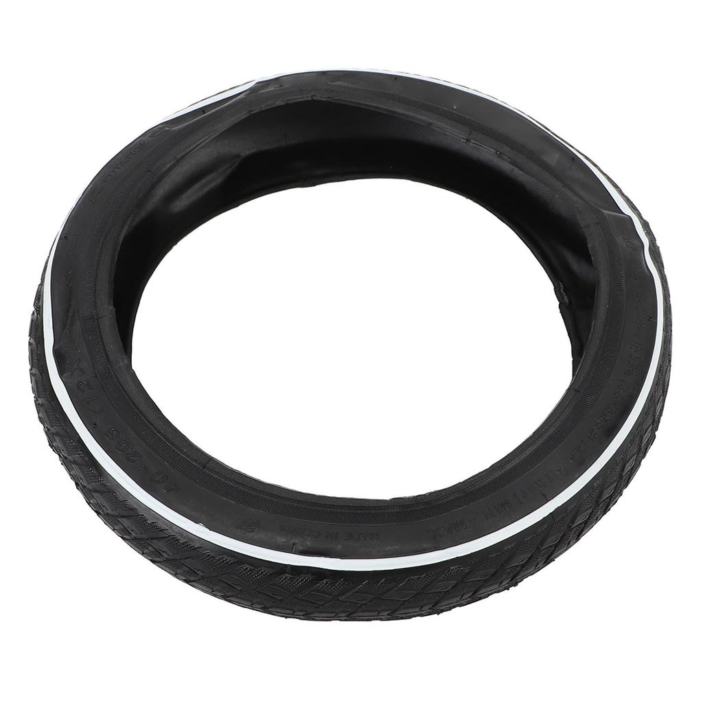 Rubber Scooter Folding Tire 12x1.50 Folding Tire 120TPI Speed Running Bike Tire Replacement Anti Puncture Lightweight
