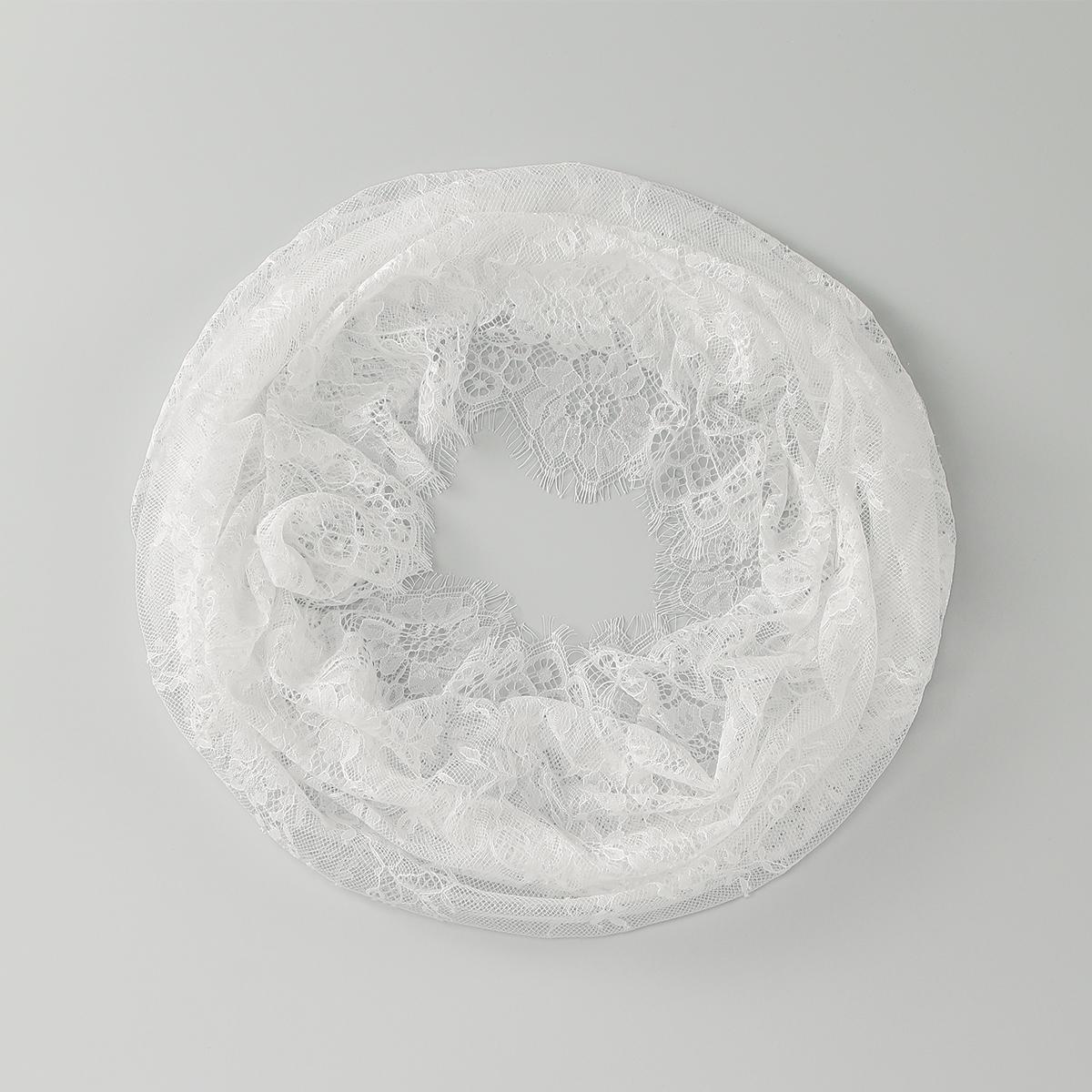 Вышитый Треугольный Шарф Сквозной Кружевной Шарф-Накидка Хиджаб Женский Однотонный Цветочный Платок Большого Размера Модный Элегантный Шарф Бандана