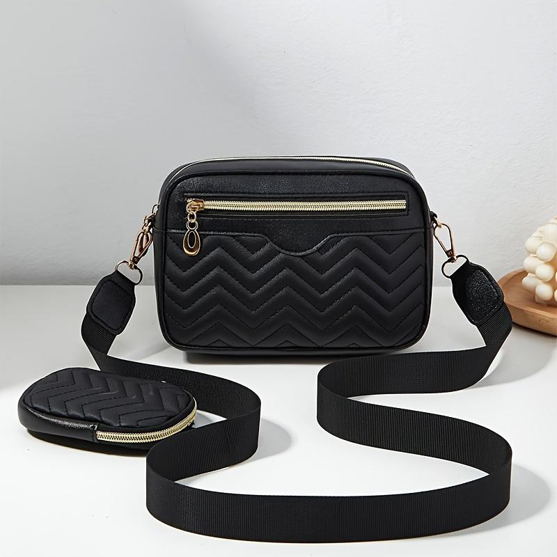 1pcs Women's Shoulder Crossbody Bags - Two-Piece Set, Stylish & Compact for Daily Use