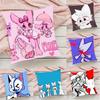 Boykisser Silly Cat Cute Pillow Case Pillowcase Anti-dustmite Pillow Invisible Zipper Silky Short Plush Sofa Cushion Cover