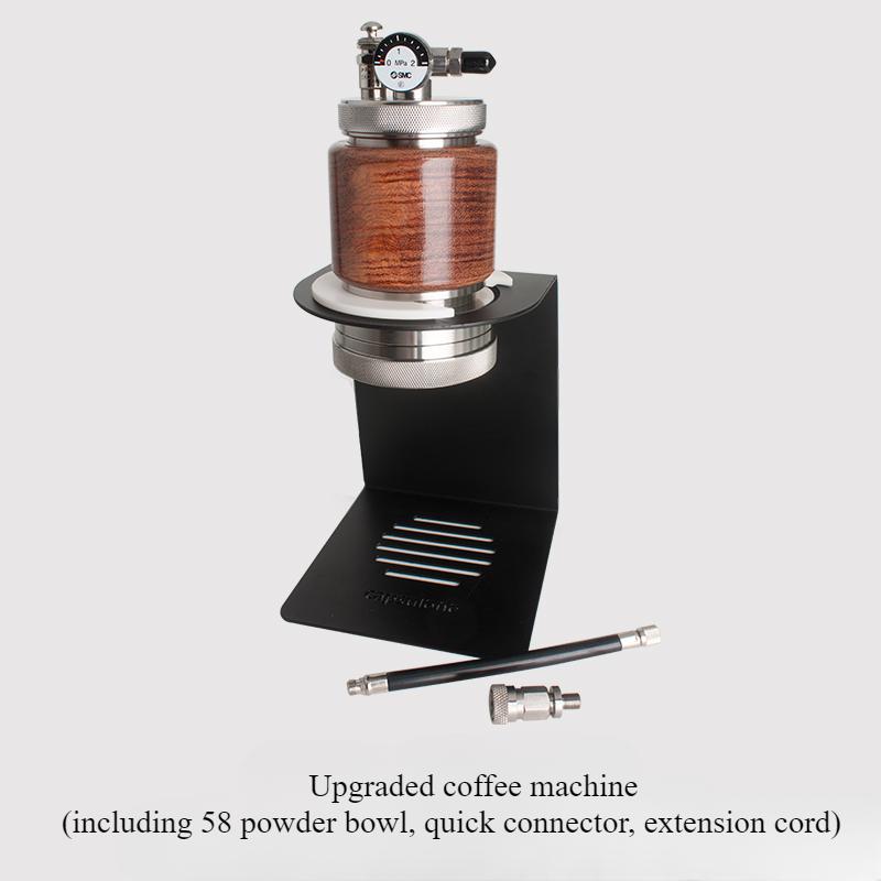 Stainless Steel Pneumatic Coffee Machine Removable Portable Outdoor Camping Unplugged Espresso Coffee Maker