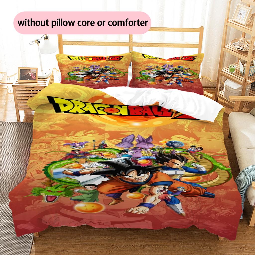 Set Copripiumino Trapuntato con Fantasia Cartone Animato Federa Decorazione per la Casa Regalo di Compleanno (1 * copripiumino + 2 * federa, senza nucleo)