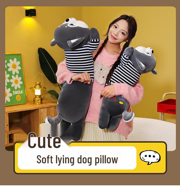 Husky Shiba Inu Plush Pillow: Cute Gift for Boyfriend/Girlfriend