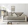 French Retro Qiandongge Sofa Cushion Autumn And Winter Comfortable Cotton Plush Non-Slip Seat Cushion Sofa Cover Cover Cloth New Model