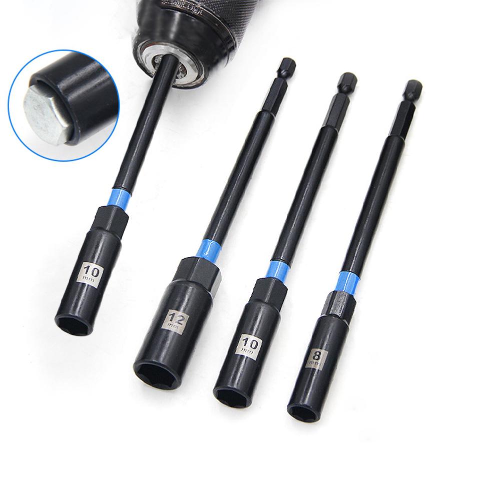 For Home DIY Hex Nut Driver Home Improvement 150mm Hex Machine 10mm Socket Size 12mm Socket Size 8mm Socket Size