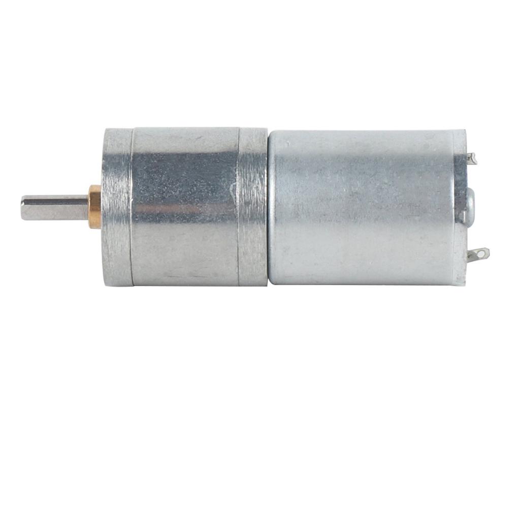 DEWIN 12V High Torque Geared Motor - 15-200RPM, 20mm Outer Diameter For DIY Projects & Robotics