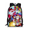 Magical Digital Circus Breathable Backpack Anime Kawaii Book Bag   Bag Cartoon Backpack Mochila Birthday Gift