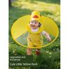 Baby-Regenmantel Kinder Kleine Gelbe Ente Ufo-Regenmantel Regenstiefel Kleinkind-Regenponcho Umhang Kapuze Einteiler Regenponcho