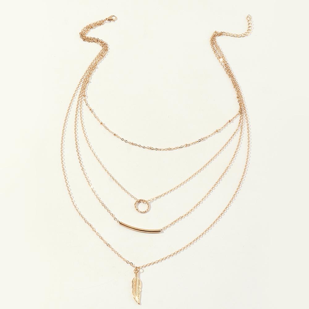 FREE shipping,layered Turquoise color Crystal Necklace,Multi-strand Necklace,Gift for her,Short necklace,Everyday use,same day shipping