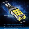 2pcs T15 W16W Led Super Bright 921 912 T16 902 LED Bulbs High Power 45pcs 4014SMD For Car Reversing Light White 12V, Without Battery