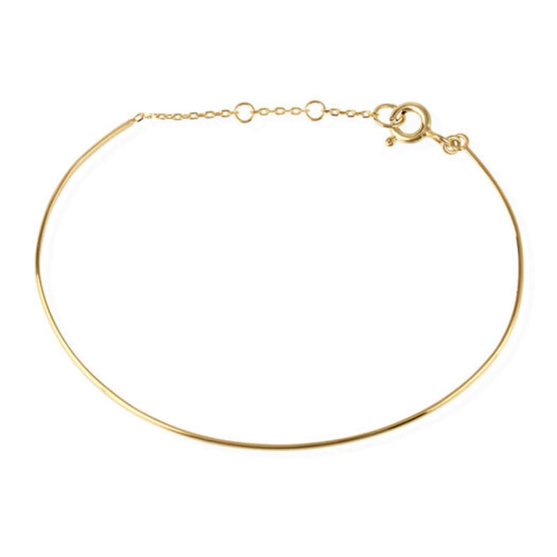 DOUZE Einfacher Linien Armreif