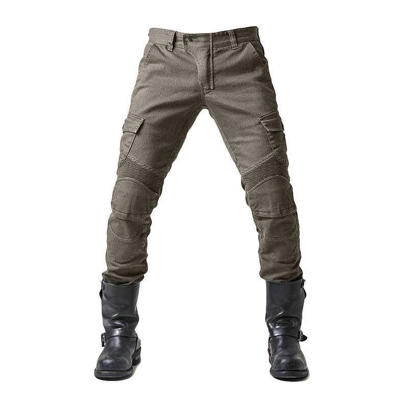 Men's Four-Season Breathable Anti-Fall Motorcycle Riding Jeans