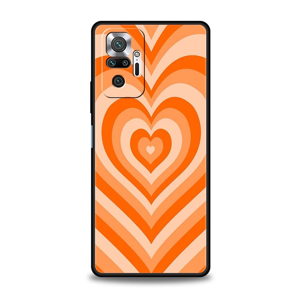 Latte Love Kaffee Buntes Herz Handyhülle Für Xiaomi Redmi Note 13 12 5G 11 10 Pro Plus 4G 9S 9 8 7 9T 13C 10C 9C 9A Hülle