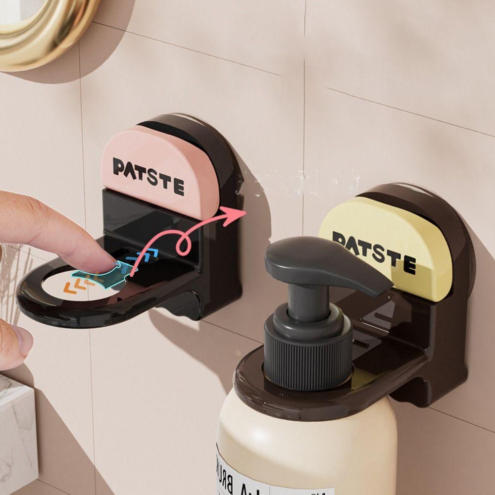 Self-Adhesive Shower Gel Hanger Space Saving Hand Soap Hanger Shampoo Bottle Shelf  RV