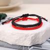 Lucky Red Thread Bracelet for Women Men Tibetan Buddhist Adjustable Handwoven Braided Rope Knots Bracelets Jewelry Wristbands