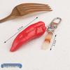 Miniature Food Keychain: Fruit, Vegetable & Beef DIY Backpack Pendant Toy