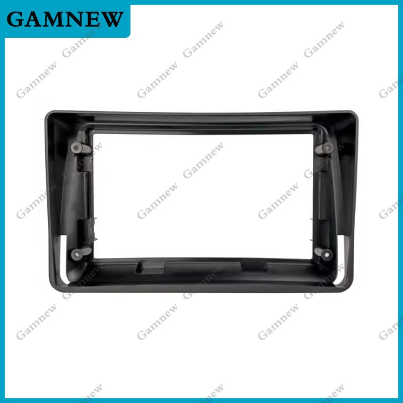 9 Inch Car Frame Fascia Adapter Canbus Box Decoder Android Radio Dash Fitting Panel Kit For Fiat Panda 2003-2012