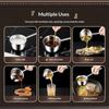 Anti-Burning Handle Stainless Steel Hot Oil Spoon Anti Splashing Food Safe for Home Daily Cooking Frying Use