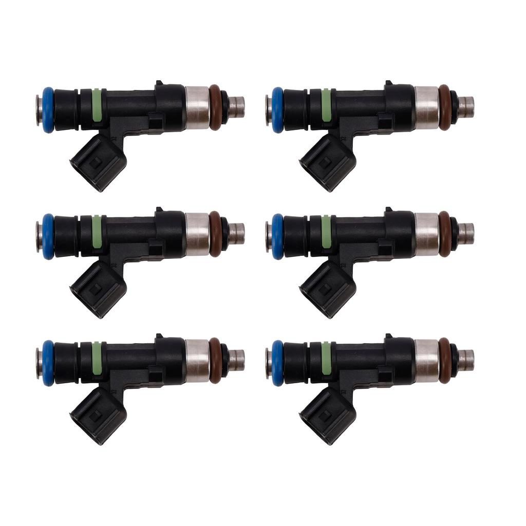 6PC 0280158055 Fuel Injectors 5L2Z9F593CA For Mercury Mountaineer Ford Explorer