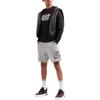 Emporio Armani EA7 SS24 Letter Print Crew Neck Long Sleeve Sweatshirt Men Sweatshirt Black 3DPM60-PJ05Z-1200