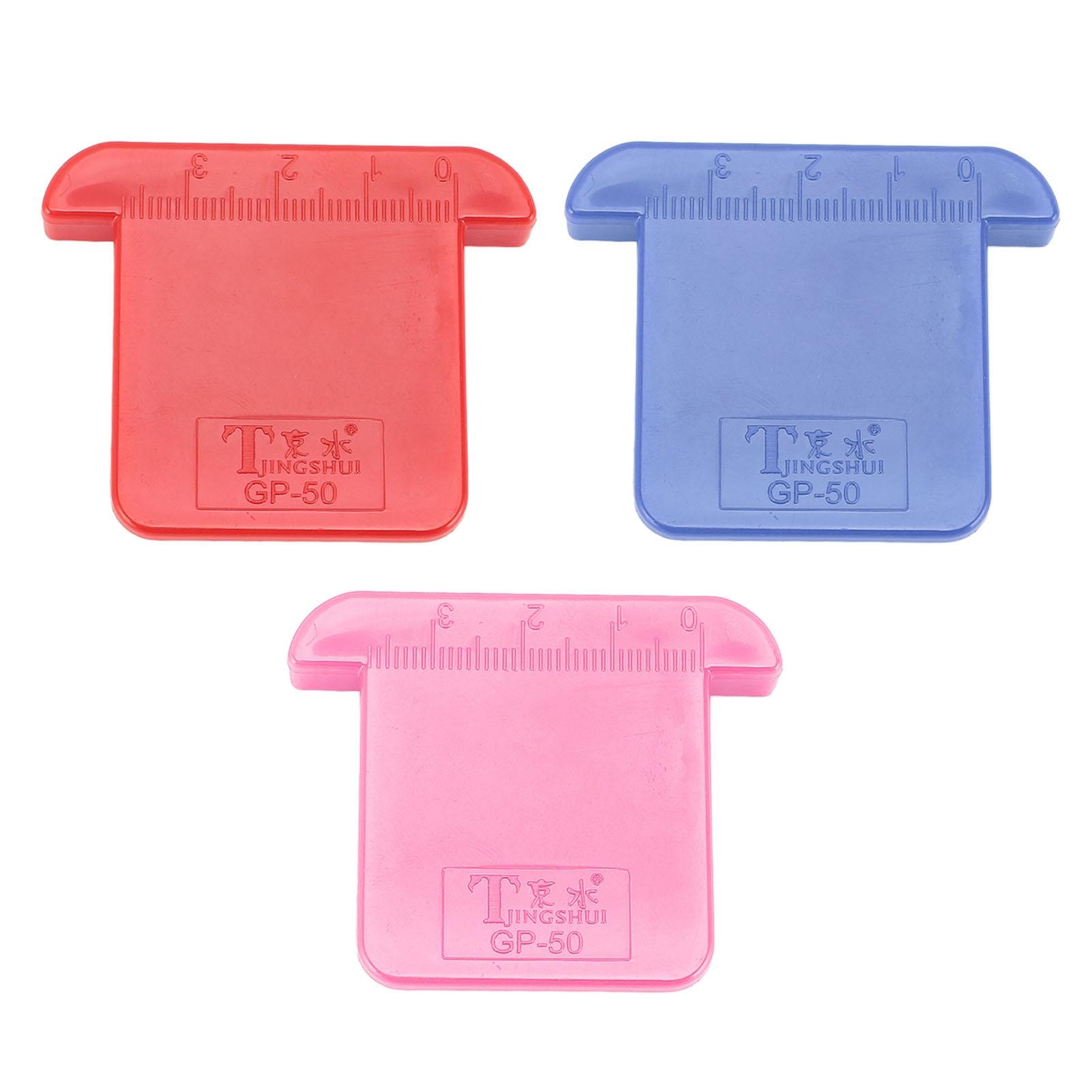 

Магнитный шовный направитель, многофункциональный портативный пластиковый шовный направитель со шкалой для дома Red