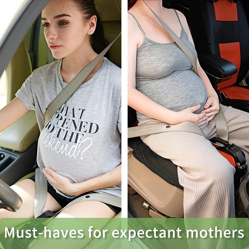 Universal Pregnancy Seat Belt Adjuster - Comfort and Safety for Pregnant Drivers