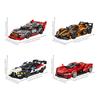 SEMBO Sports Car Assemblage Building Blocks MOC Racing Vehicle Technical Auto Models Car Construction Set For Boys Toys Gifts