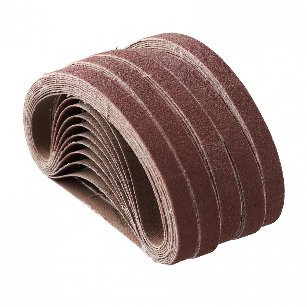 File Sanding Belts Abrasive Sanding Belts 50pcs 330mm X 10mm Belt Power Useful