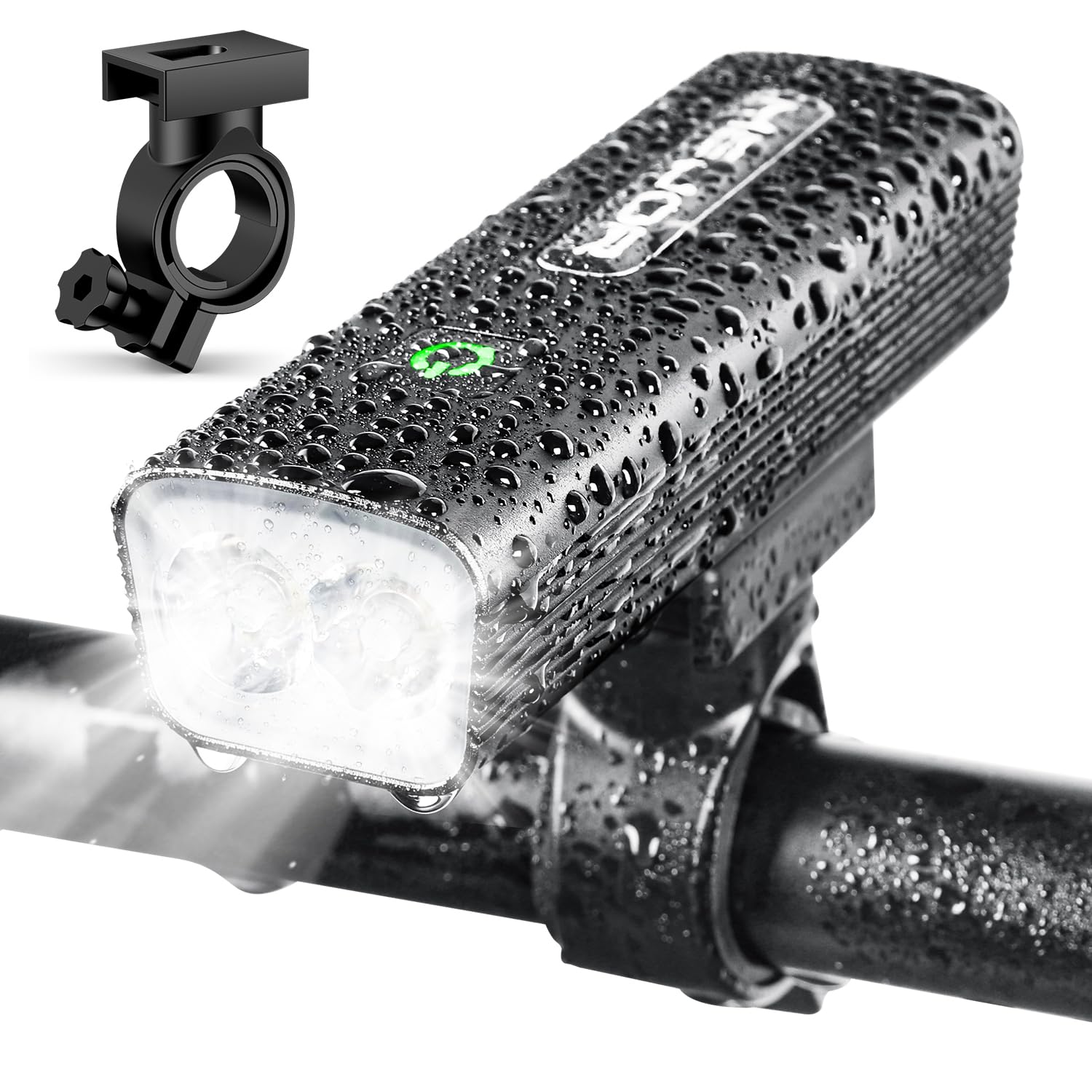 

Перезаряжаемый велосипедный фонарь Новый 2500 люмен Высокий Мобильный IPX5 5 режимов Диммирования Дорожный Кросс Легкий Также может использоваться как фонарик для или Сертифицирован PSE [2025